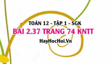 Bài 2.37 trang 74 Toán 12 tập 1 Kết nối tri thức: Trọng Tâm Tam Giác & Vectơ